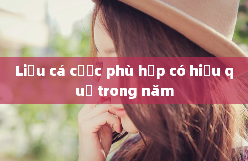 Liệu cá cược phù hợp có hiệu quả trong năm