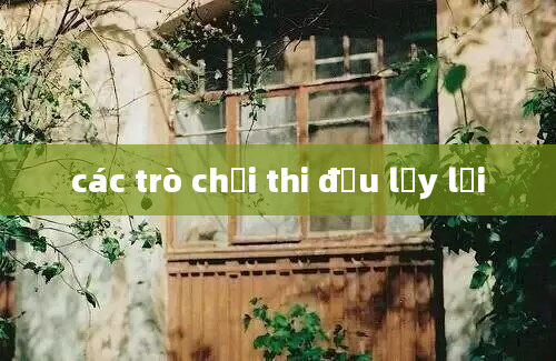 các trò chơi thi đấu lầy lội