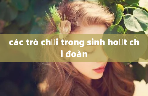 các trò chơi trong sinh hoạt chi đoàn