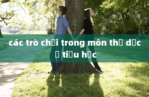 các trò chơi trong môn thể dục ở tiểu học