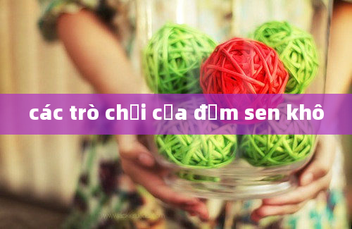 các trò chơi của đầm sen khô