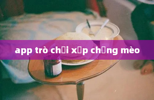 app trò chơi xếp chồng mèo