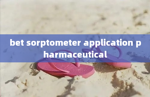 bet sorptometer application pharmaceutical