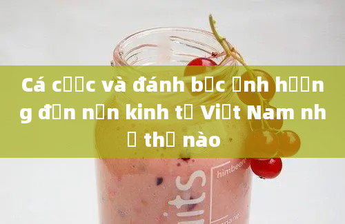 Cá cược và đánh bạc ảnh hưởng đến nền kinh tế Việt Nam như thế nào