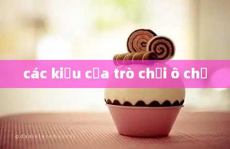 các kiểu của trò chơi ô chữ