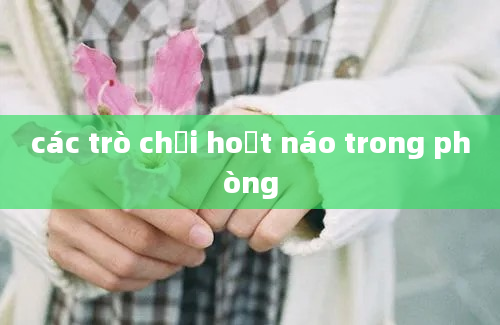 các trò chơi hoạt náo trong phòng