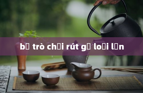 bộ trò chơi rút gỗ loại lớn