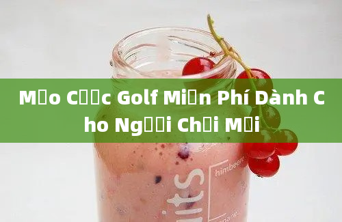 Mẹo Cược Golf Miễn Phí Dành Cho Người Chơi Mới