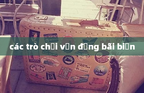 các trò chơi vận động bãi biển