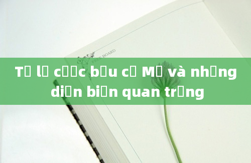 Tỷ lệ cược bầu cử Mỹ và những diễn biến quan trọng