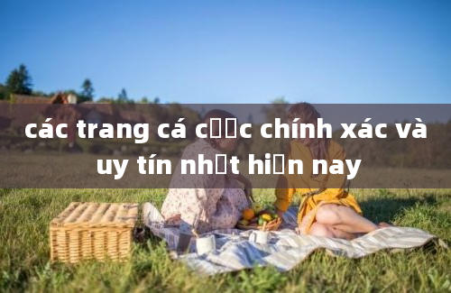 các trang cá cược chính xác và uy tín nhất hiện nay