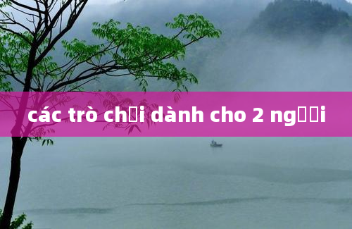 các trò chơi dành cho 2 người