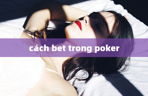 cách bet trong poker