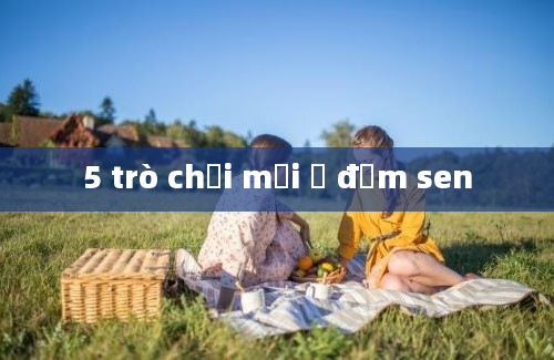 5 trò chơi mới ở đầm sen