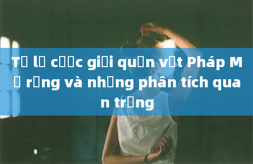 Tỷ lệ cược giải quần vợt Pháp Mở rộng và những phân tích quan trọng