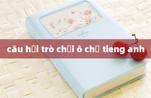 câu hỏi trò chơi ô chữ tieng anh