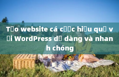 Tạo website cá cược hiệu quả với WordPress dễ dàng và nhanh chóng