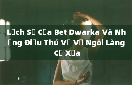 Lịch Sử Của Bet Dwarka Và Những Điều Thú Vị Về Ngôi Làng Cổ Xưa