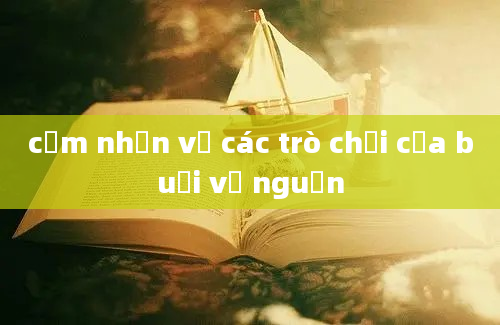 cảm nhận về các trò chơi của buổi về nguồn