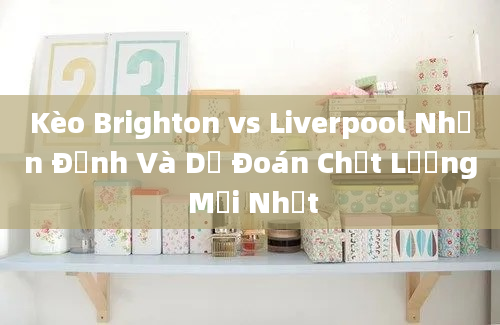 Kèo Brighton vs Liverpool Nhận Định Và Dự Đoán Chất Lượng Mới Nhất