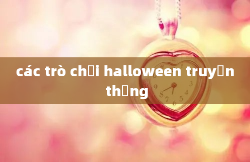 các trò chơi halloween truyền thống