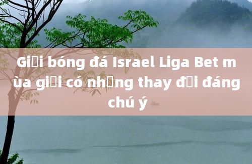 Giải bóng đá Israel Liga Bet mùa giải có những thay đổi đáng chú ý