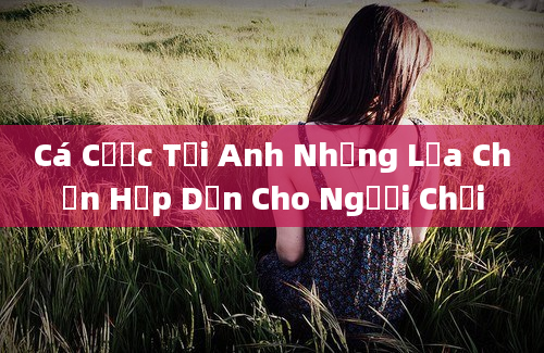 Cá Cược Tại Anh Những Lựa Chọn Hấp Dẫn Cho Người Chơi