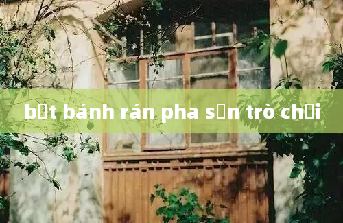 bột bánh rán pha sẵn trò chơi