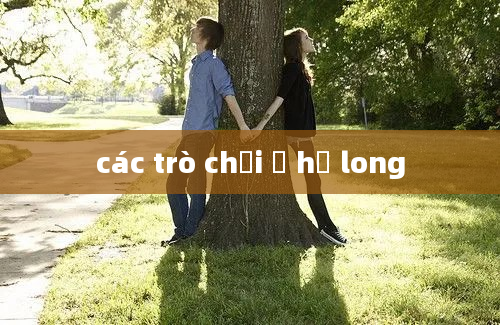 các trò chơi ở hạ long