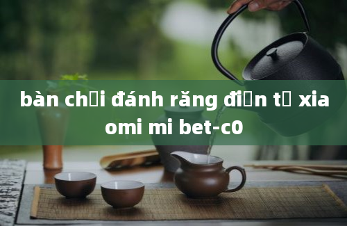 bàn chải đánh răng điện tử xiaomi mi bet-c0