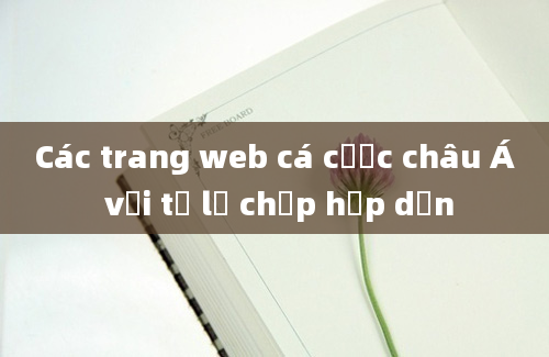 Các trang web cá cược châu Á với tỷ lệ chấp hấp dẫn