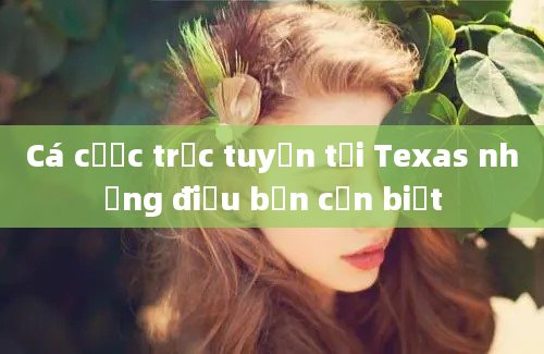 Cá cược trực tuyến tại Texas những điều bạn cần biết