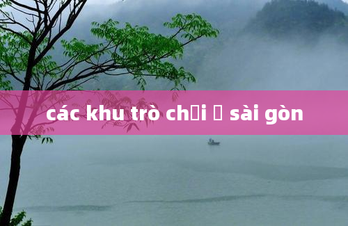 các khu trò chơi ở sài gòn