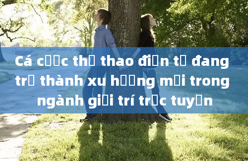 Cá cược thể thao điện tử đang trở thành xu hướng mới trong ngành giải trí trực tuyến