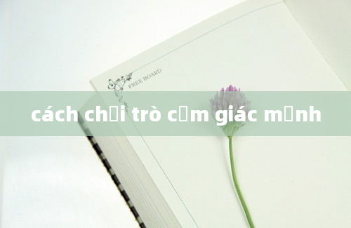 cách chơi trò cảm giác mạnh