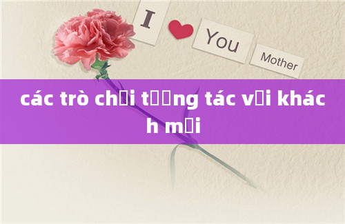 các trò chơi tương tác với khách mời