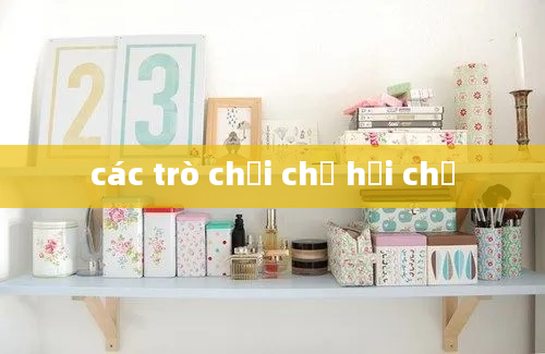 các trò chơi chợ hội chợ