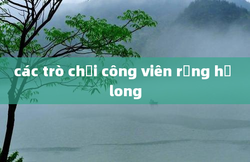 các trò chơi công viên rồng hạ long