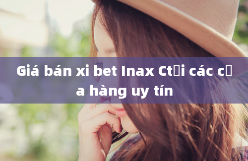 Giá bán xi bet Inax Ctại các cửa hàng uy tín