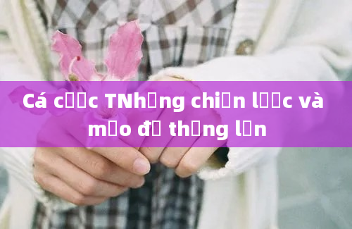 Cá cược TNhững chiến lược và mẹo để thắng lớn