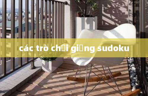 các trò chơi giống sudoku